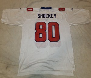 Reebok NFL New York Giants Football Jersey Jeremy Shockey Size L