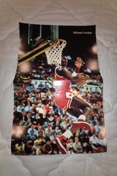 Retro Michael Jordan Coca Cola  March 17 1987  Cavs Vs Lakers & Bulls Vs Maverick Program Scorecar