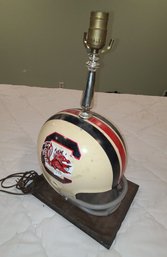 Vintage Amazing South Carolina Gamecocks Helmet Lamp