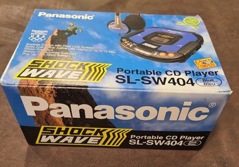 New Retro Panasonic SW404 CD Player Shockwave Wave