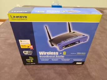 New Linxis Wireless G Router  Model # WRT54H