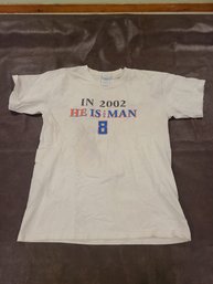 Vintage Tee In 2002 He Is The Man #8 Mets Mesium Shirt