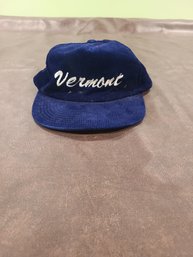 Retro Corduroy  Vermont Snap Back Hat