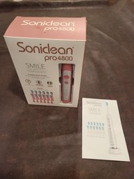 New Soniclean Pro 4800 Toothbrush System
