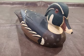 Signed  Gallery Orignals 1984 Ontario Wood Duck Signed Bob Barry