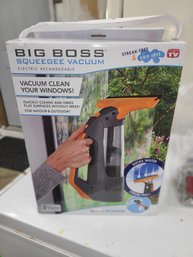 Brand New Big Boss Rechargeable Window Cleaner Steamer