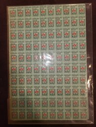 Retro 1980s. S& H Green Stamp Sheets Lot