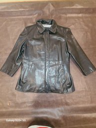 Gallery Womens XL Leather Jacket Like New