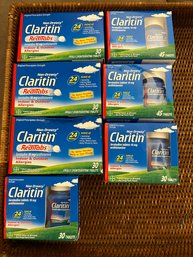 7 Claritin Allergy Tablet Bottles