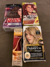 4 Hair Coloring Products & Curl Detangling Product