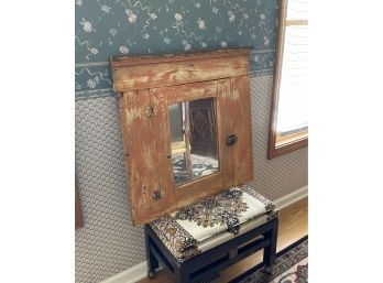 Farmhouse Mirrored Wall Hanging