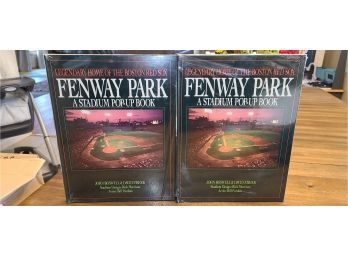 2  Fenway Park Stadium Pop Up Books New Sealed By John Boswell And David Fisher