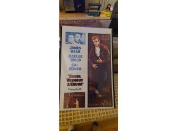 RETRO 1986 JAMES DEAN REBEL WITHOUT A CAUSE  28X20