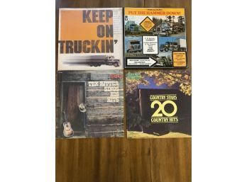 Country Bundle #4 - Set Of 8 Records