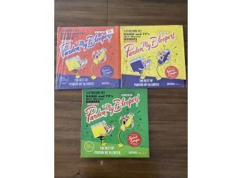 Pardon My Bloopers Records - Set Of 3