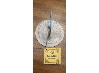 SUNDIAL SOLAR TIME PIECES 6' STILL TAGGED