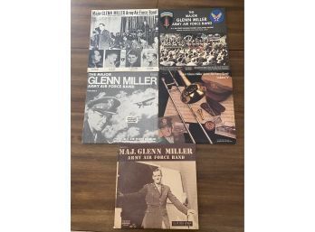 Glenn Miller Army Air Force Records- Set Of 5