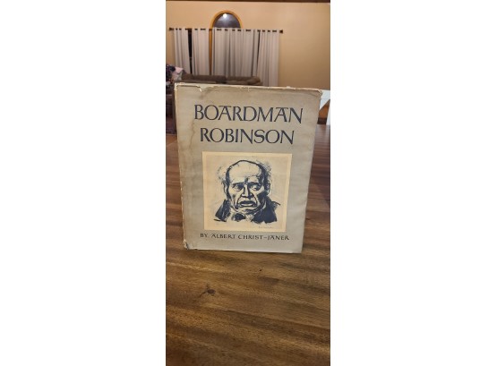 1946 BOARDMAN ROBINSON BY ALBET CHRIST-JANER SIGNED  BOOK