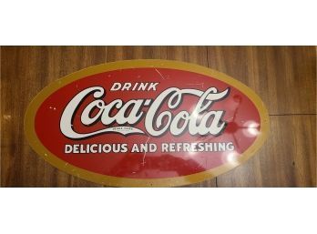 Large New Metal Coca-cola Sign 15'x 28'