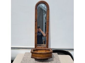 Antique Brandt Mahogany Embassy Model Wall Mirror Dressing Mirror Great Condition