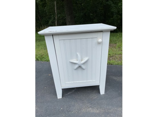 White Starfish Bathroom Cabinet