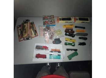 Miscellaneous Trains And Train Parts Lot Number OneMiscellaneous Trains And Train Parts Lot Number One. SOME N