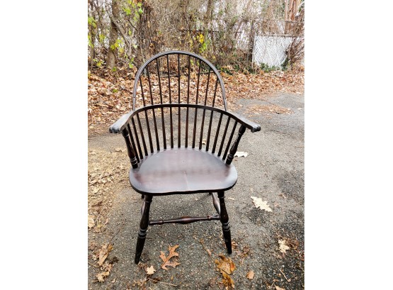 B & S Antique Winged Back Chair