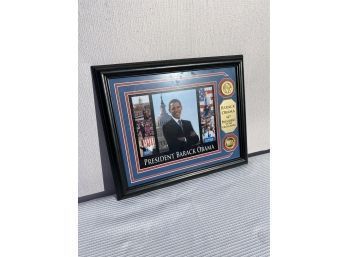 President Barack Obama Picture Frame Wall Hanging.