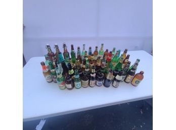 Vintage Retro 1970s And 1980s Giant Beer Bottle Collection From All Over World 2 Of 2  61 Total Bottles