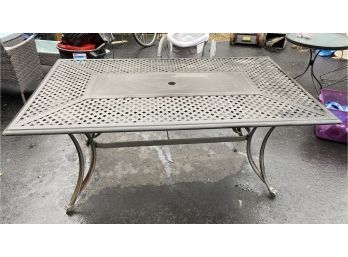 Hampton Bay Wrought Iron Outdoor Table