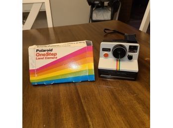 Polaroid Land Camera Vintage  Rainbow And Accents PROBABLY STILL WORKS