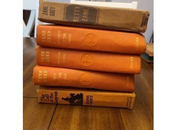 Antique Zane Grey Book Collection From The 1930s And Earlier