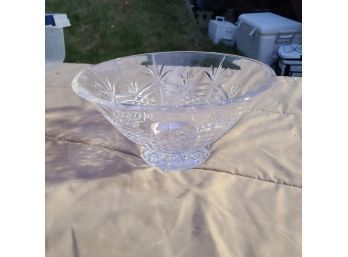 Towle Austrian Crystal Centerpiece Bowl Brand New