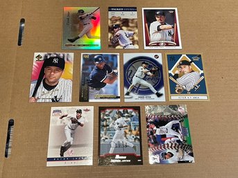 Baseball Cards - (10) Derek Jeter Baseball Card Lot #1 - New York Yankees Hall Of Famer (JA)