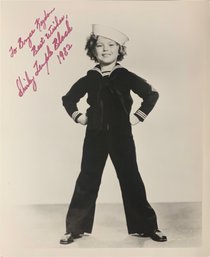 SHIRLEY TEMPLE Autographed 8x10