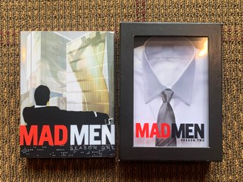 MAD MEN Seasons 1 And 2 DVD BOX SETS