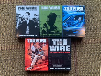 THE WIRE Entire Series - 5 DVD BOX SETS