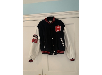 ROLLING STONES - 1995 OFFICIAL Varsity Tour Jacket - VOODOO LOUNGE - Brockum - Made In USA - XL