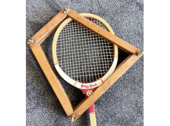 Vintage 70s Cross Court Racket