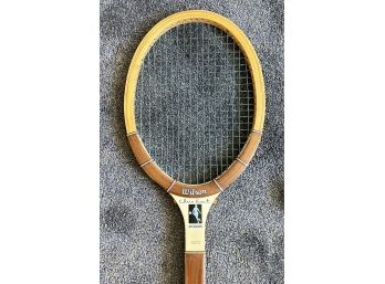 Vintage 70s Tennis Racket Wilson Chris Evert