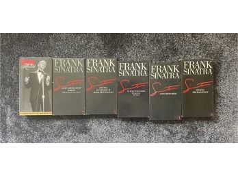 Six Frank Sinatra VHS Tapes
