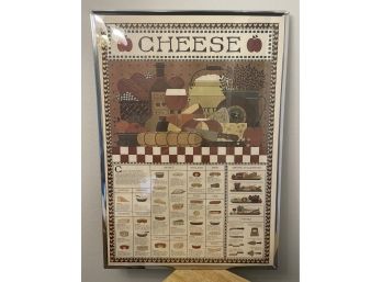 Vintage Cheese Poster 1982 Rodger Johnson