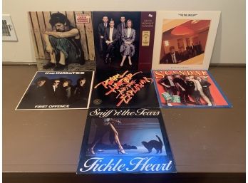 NEW WAVE - 7 LPs - DEXY'S Pearl Harbor INMATES Scandal SNIIF AND THE TEARS Jags