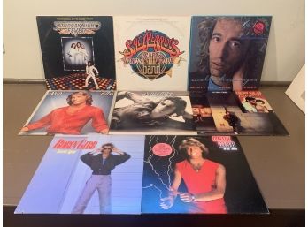 BEE GEES - 8 LPs -  Solo ROBIN GIBBS Andy Gibbs SATURDAY NIGHT FEVER Sgt. Pepper
