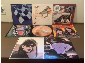 THE CARS - 8 LPs  - Ric Ocasek Solo TIMES SQUARE SOUNDTRACK