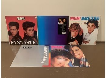 WHAM - 5 LPs And 12' Singles - GEORGE MICHAEL