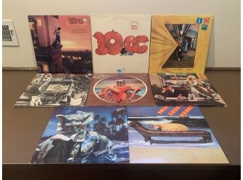 10cc - 8 LPs - Firt Eight Albums