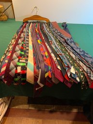 Lot Of Assorted Ties With Tie Hanger