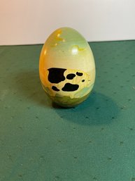 Ceramic Country Pig Egg