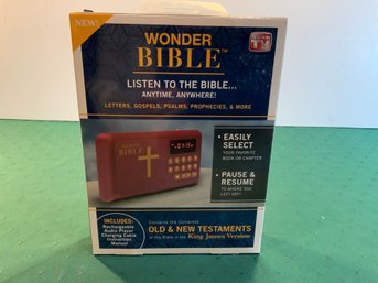 Audio Player, Wonder Bible - NEW
